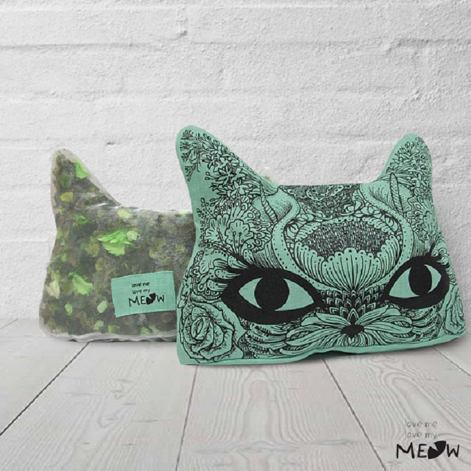 Air Freshener Pillow - Love me Love my Meow