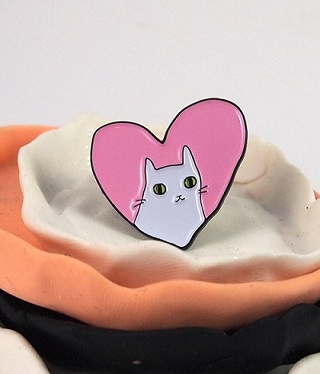 Cat Pin / I like Cats Shop