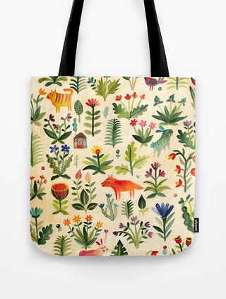 Garden Tote Bag - Aitch