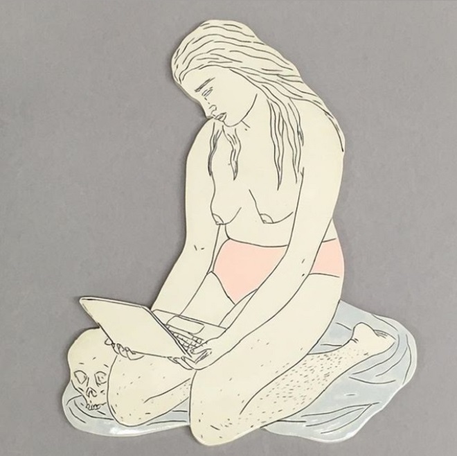 Ceramic Illustrations by Genevieve Dionne