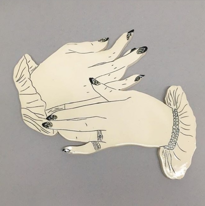 Ceramic DrawCeramic Illustrations by Genevieve Dionneings by Genevieve Dionne