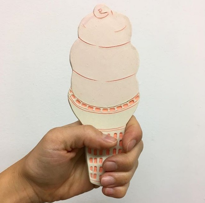 Ceramic Illustrations by Genevieve Dionne