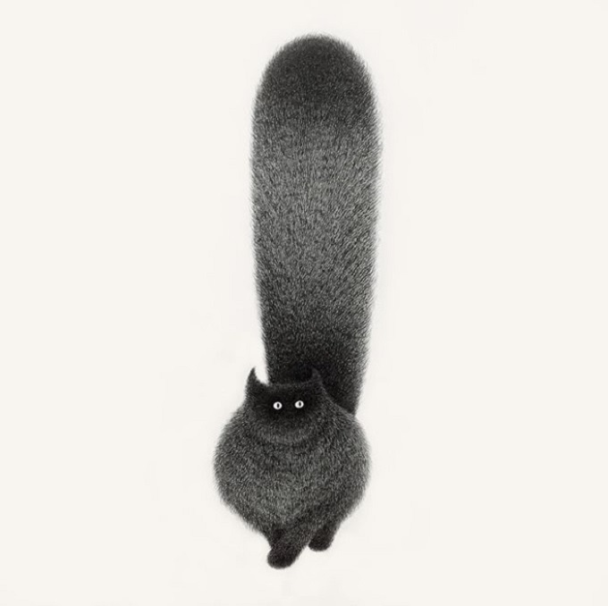 Cat illustration by Kamwei Fong