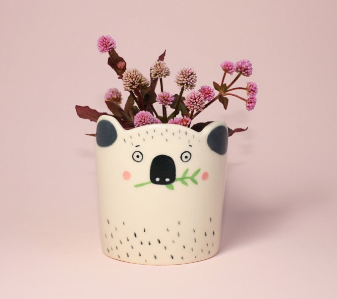 Koala Planter - Hesukinae Studio