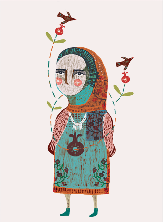 Illustration by Mojgan Ghare