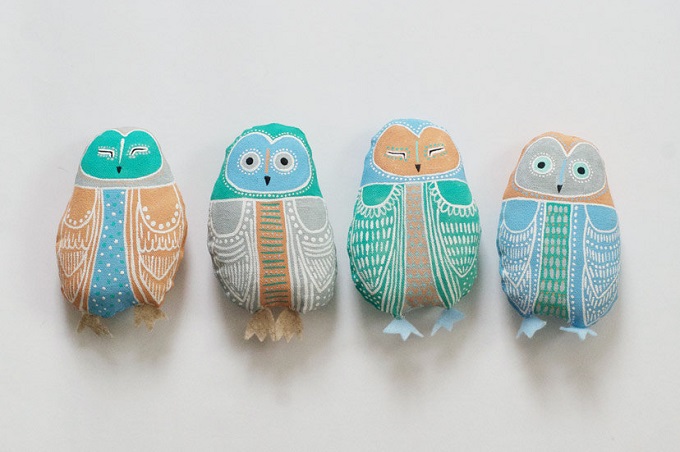 Owl Plushies - Emily Rose Thomson