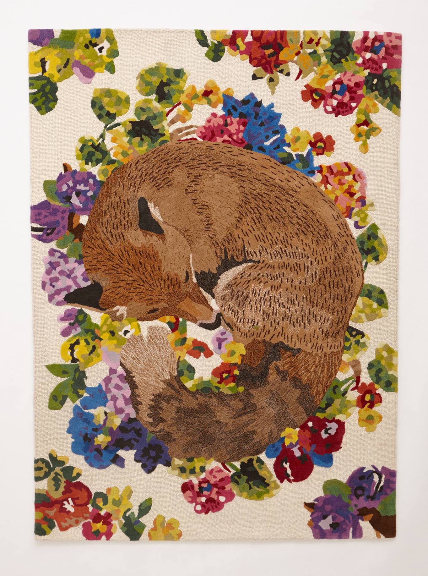 Silent Fox Rug / Anthropologie