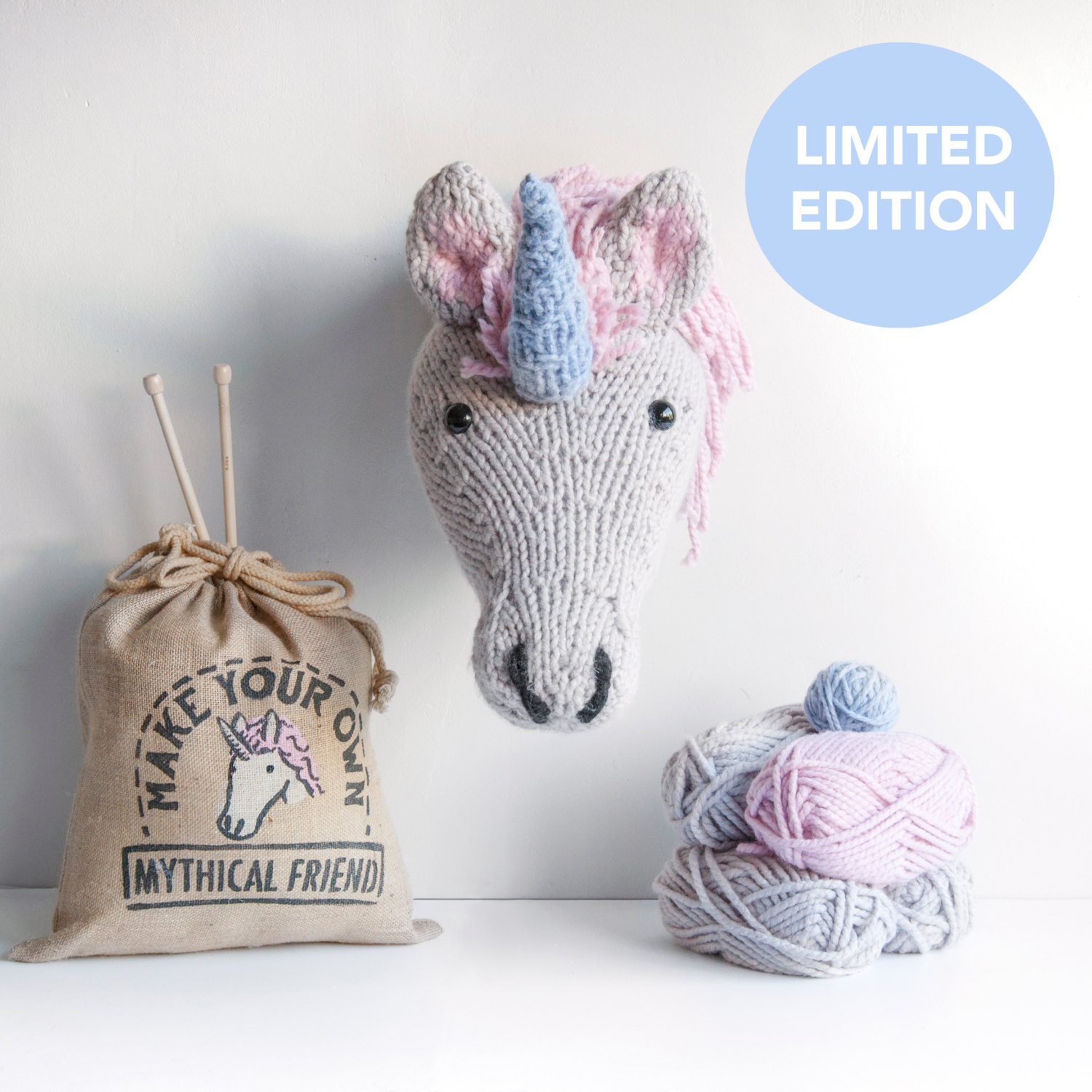 DIY Unicorn Knitting Kit / Sincerely Louise