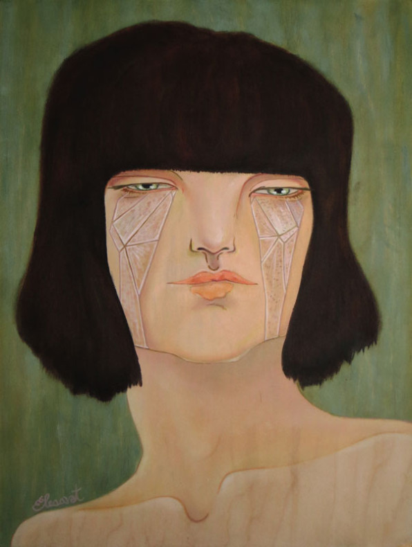 The Dripping Glass House, by Elesavet Lawson.