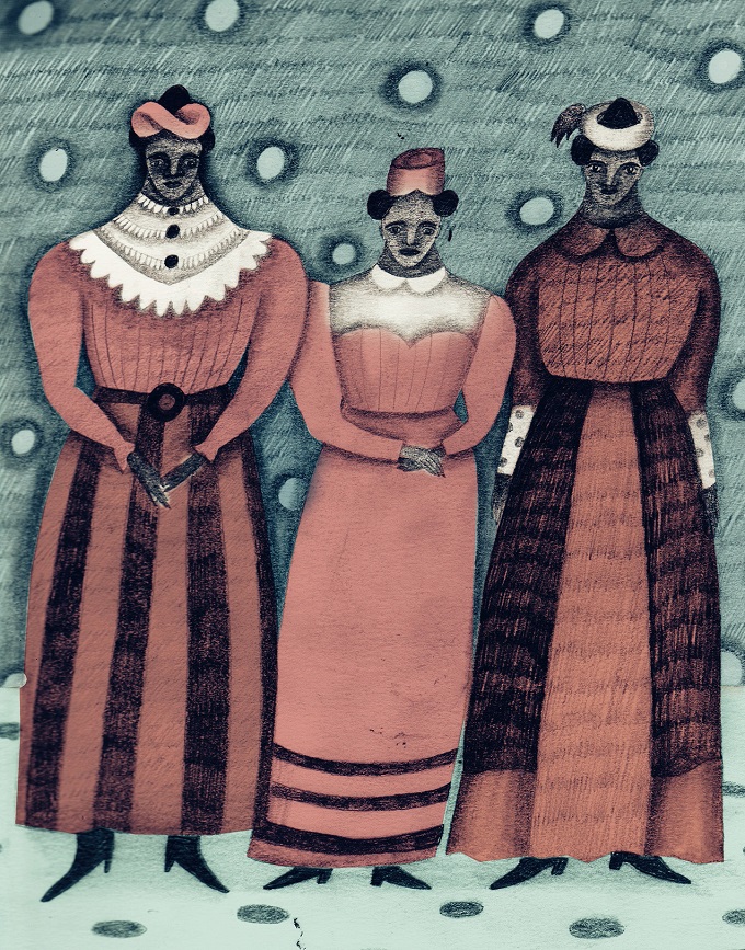 Three women from Guadeloupe - Julia Soboleva