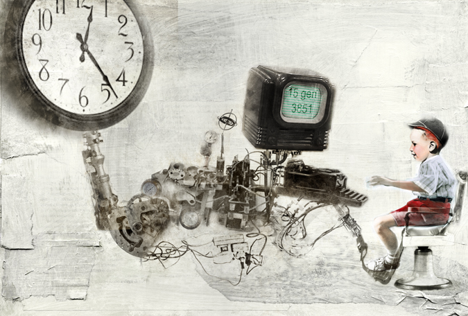 Time Machine. By Antonello Silverini, 2007.