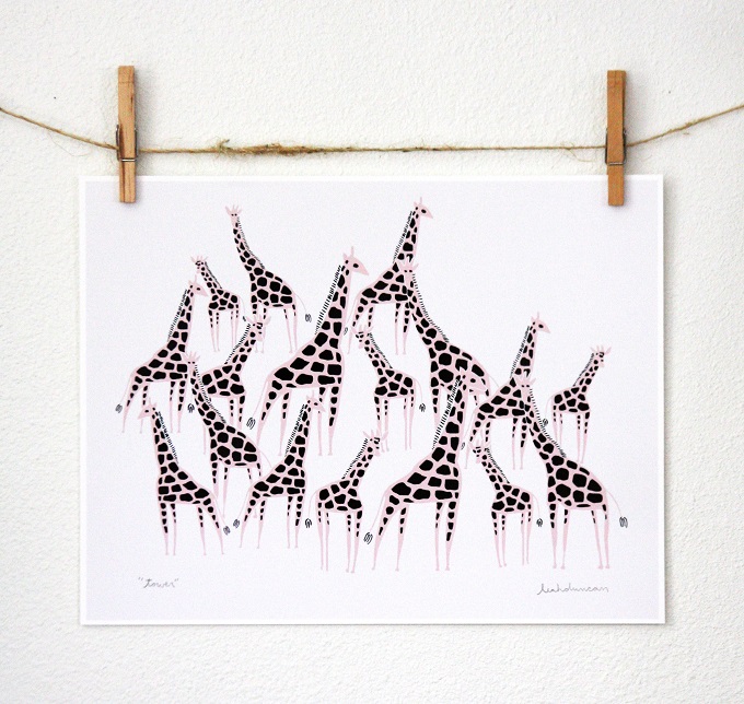 Tower Print - Leah Duncan