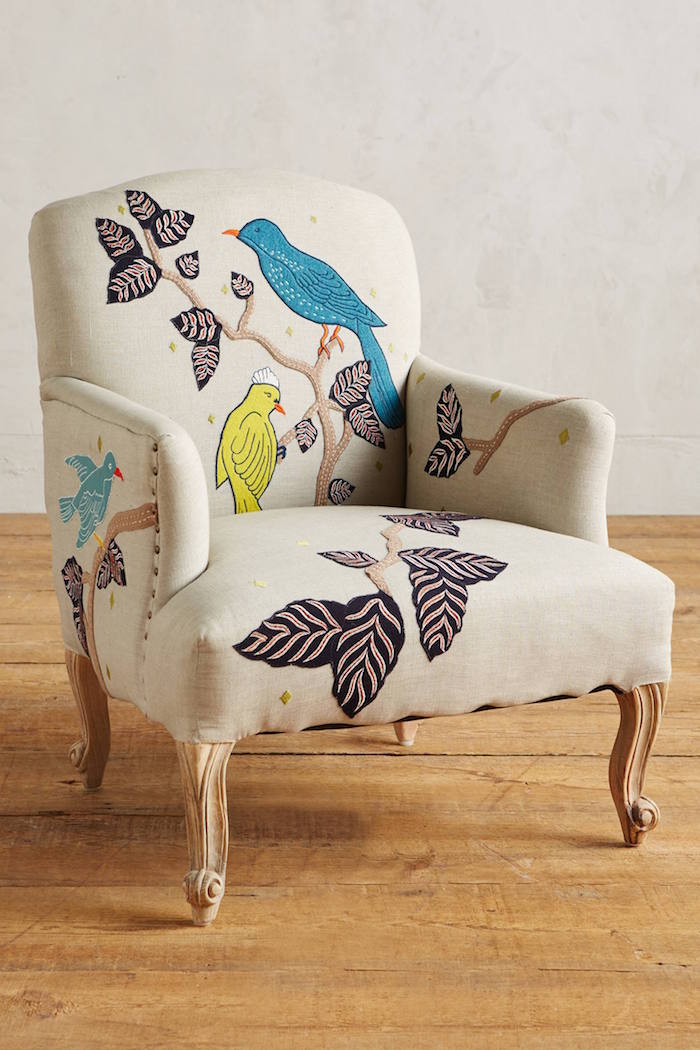 Treescape Dorrance Chair, Birds / Anthropologie