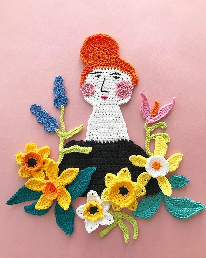 Crochet Illustrations by Tuija Heikkinen