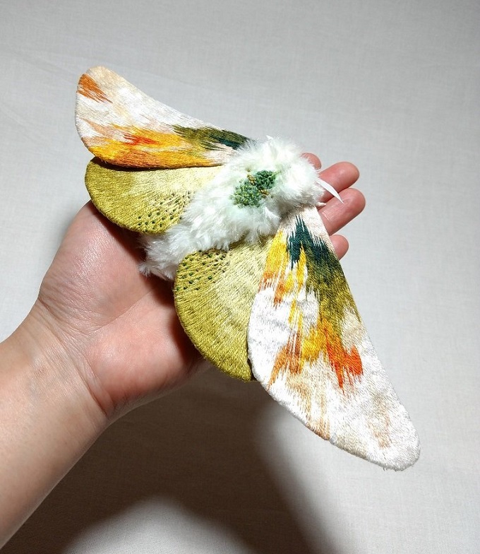 Fabric Sculpture by Yumi Okita