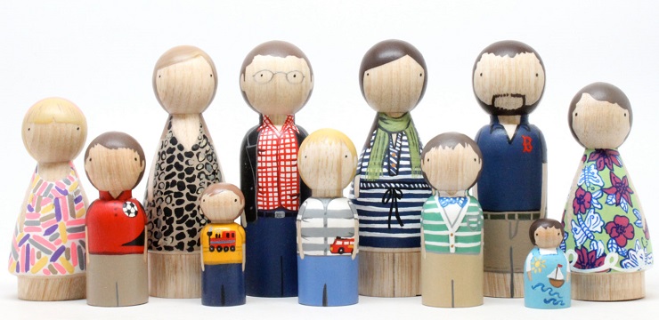 Wooden Dolls by Goose Grease