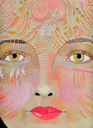 Nature / Nurture (detail), by Jennifer Davis.