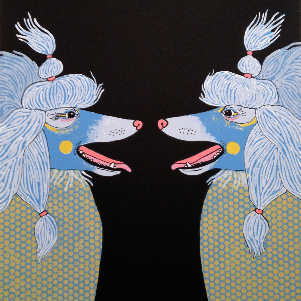 Poodles, by Jennifer Davis.