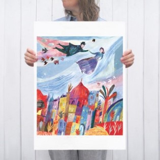 Above Town Print