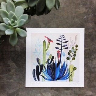 Agave Azul Print