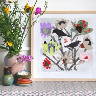 Bloomings & Starlings Collage