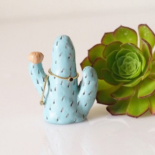 Cactus Ring Holder
