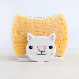 Cat Sponge Holder