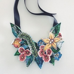 Floral Neckpiece