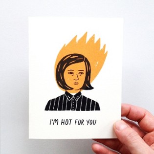 I'm Hot for You Card