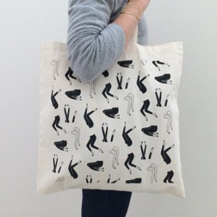 Leggy Canvas Tote