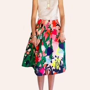 Mor Mor's Garden skirt