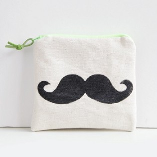 Moustache Mini Pouch