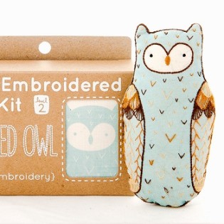 Owl Embroidery Kit