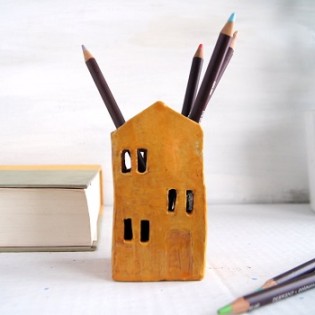 Ceramic Pencil Holder
