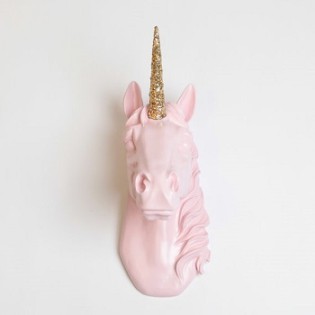 Pink Unicorn Head