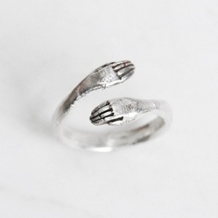 Silver Hand Ring
