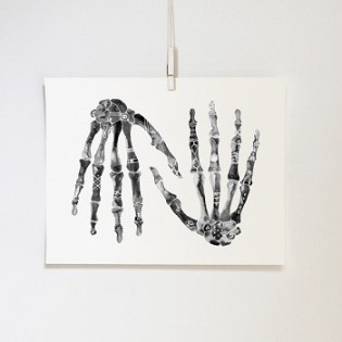 Symbolic Hands Print