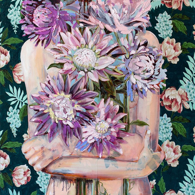 Painting by Jessica Watts
