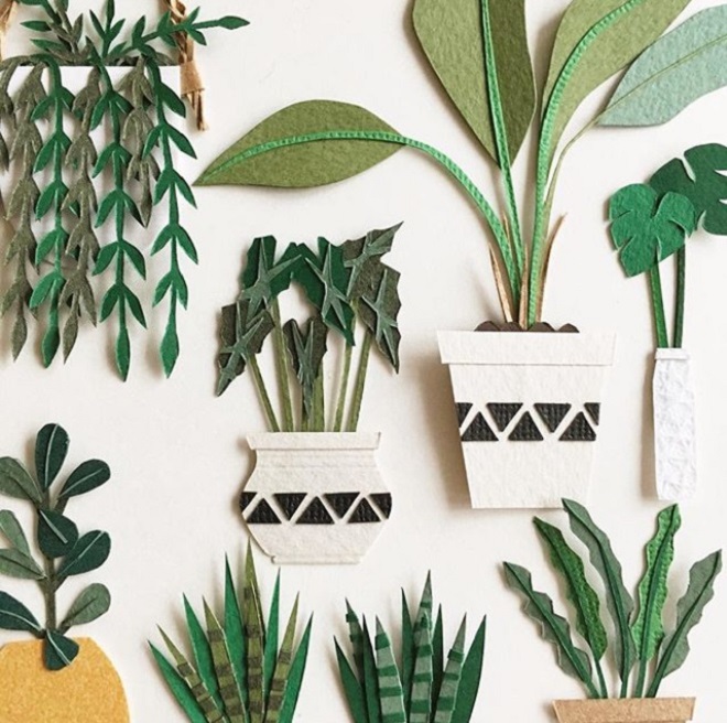 Paper Plants by Lissova Craft