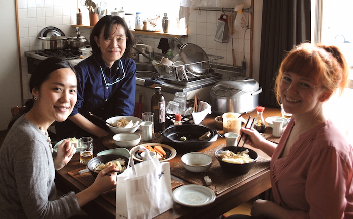 Lunch with Yuki Kitazumi and Fumi Koike