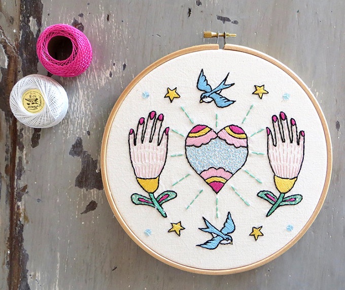 Embroidery by Marta Fofi