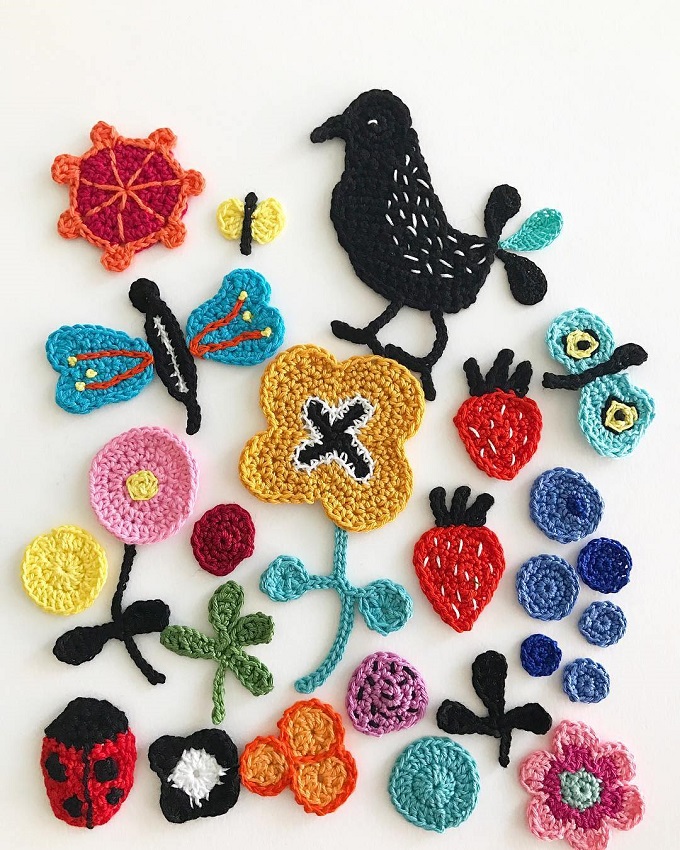 Crochet Illustrations by Tuija Heikkinen